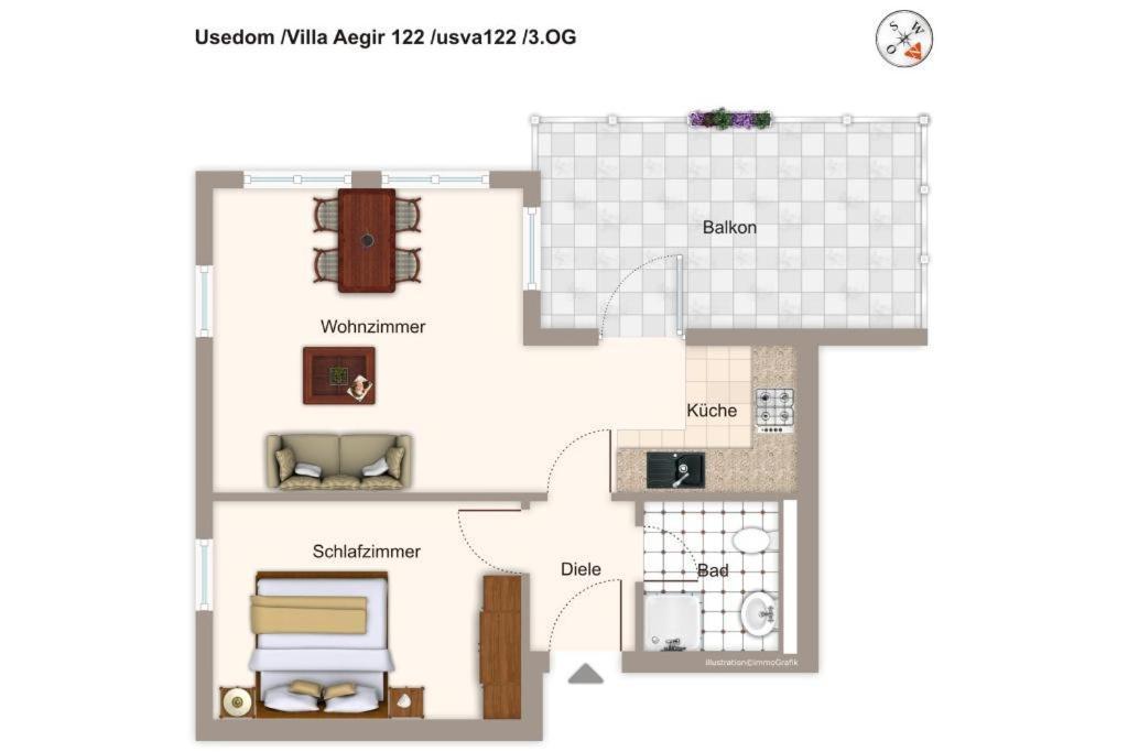 Villa Aegir Villa Aegir 122 Heringsdorf  Exteriör bild